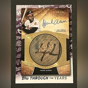 2021 Topps - Topps Through the Years Hank Aaron #TTY-18